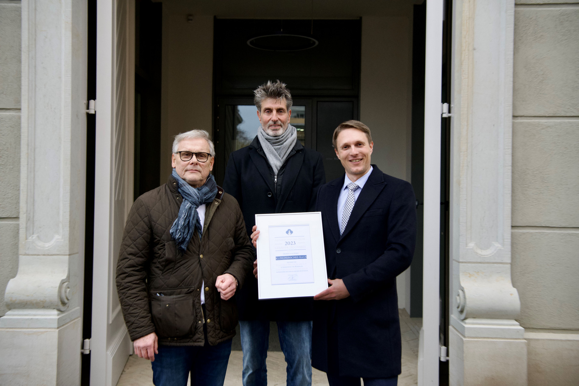 Klingnersches Haus Am Alten Markt ist zweitschönstes „Gebäude des Jahres 2023“