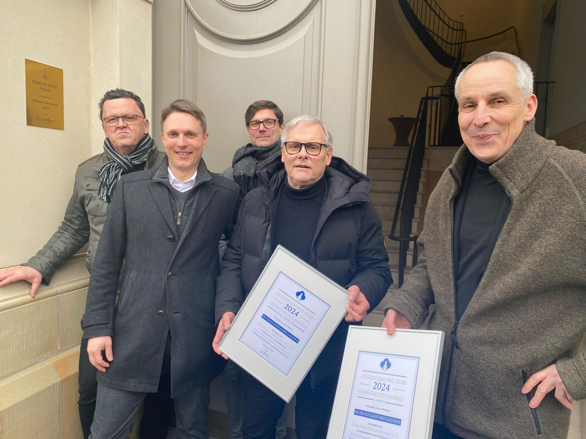 Plögerscher Gasthof in der Anna-Zielenziger-Straße ist schönstes „Gebäude des Jahres 2024“