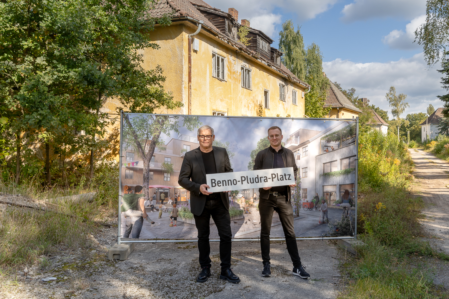 Krampnitz erhält einen Benno-Pludra-Platz 